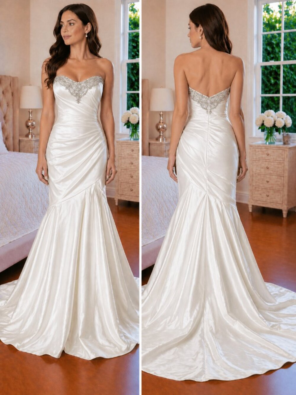NWT Impression Bridal Strapless Wedding Gown $1,155